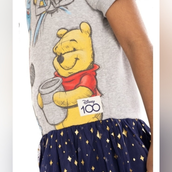 Disney 100 M 7/8 Dress With Hood/Ears NWT - Picture 5 of 8